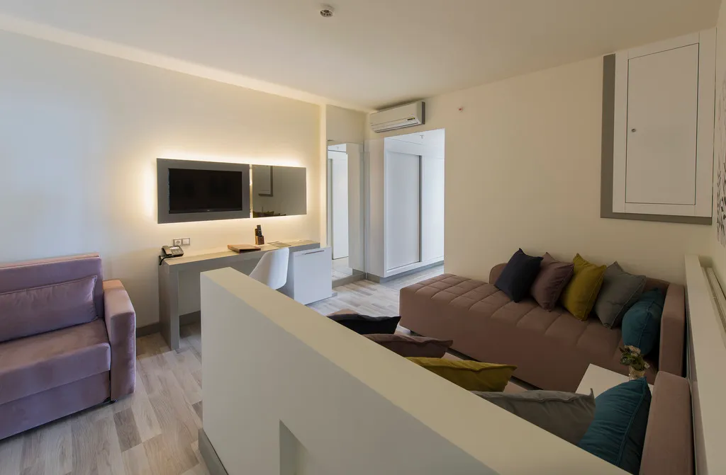 FAMILY ROOM SIDE SEA VIEW Room, Flora Garden Ephesus Hotel, Izmir