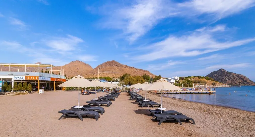 Beach, Mare Garden Hotel, Bodrum