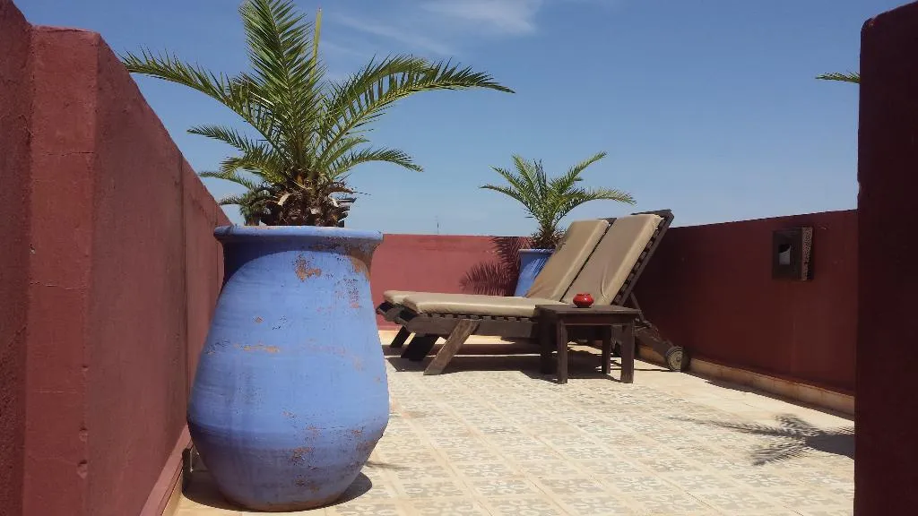 Terrace, Riad Al Mansoura, Marrakech