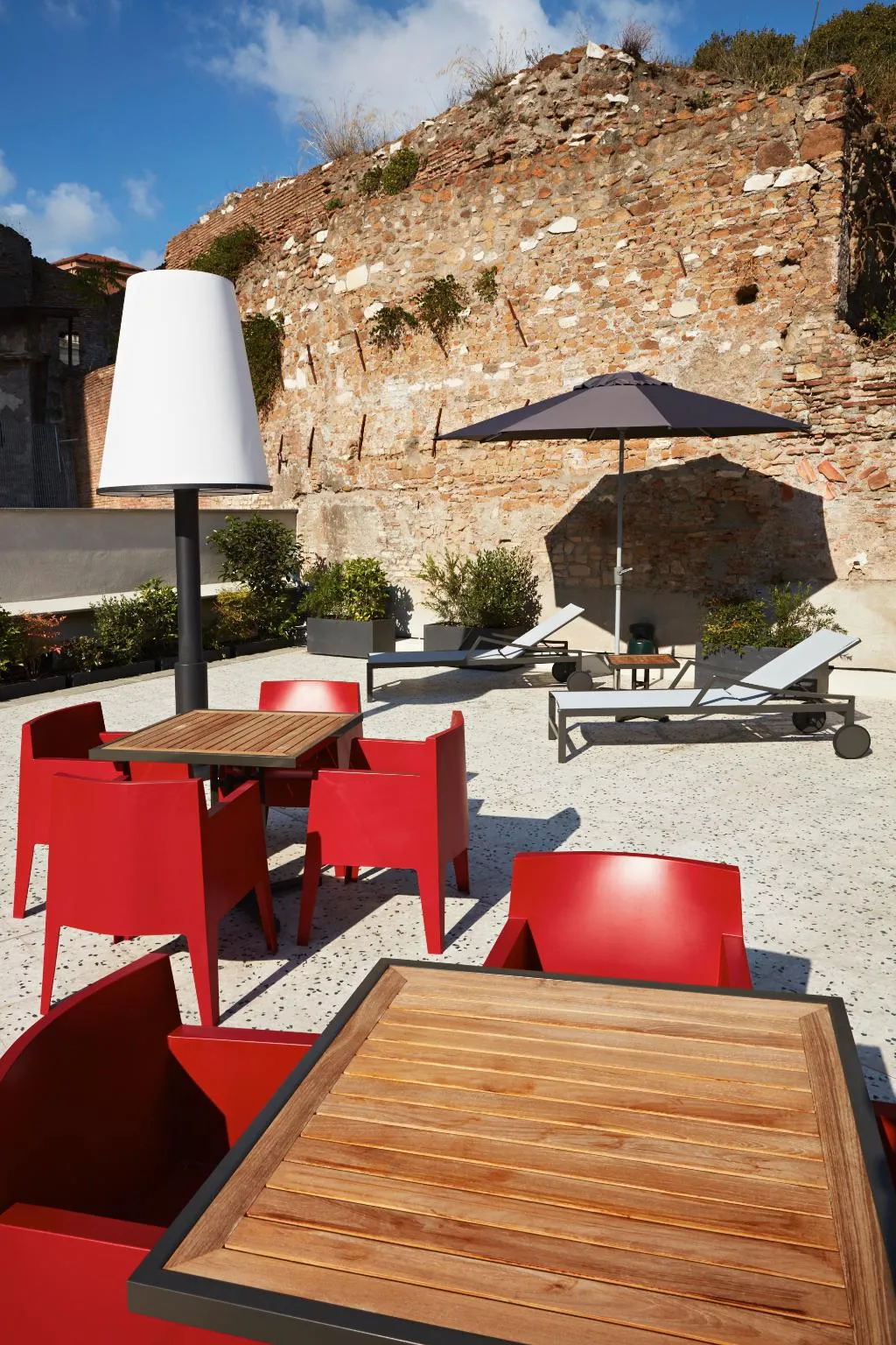 Terrace, The Building, Rome