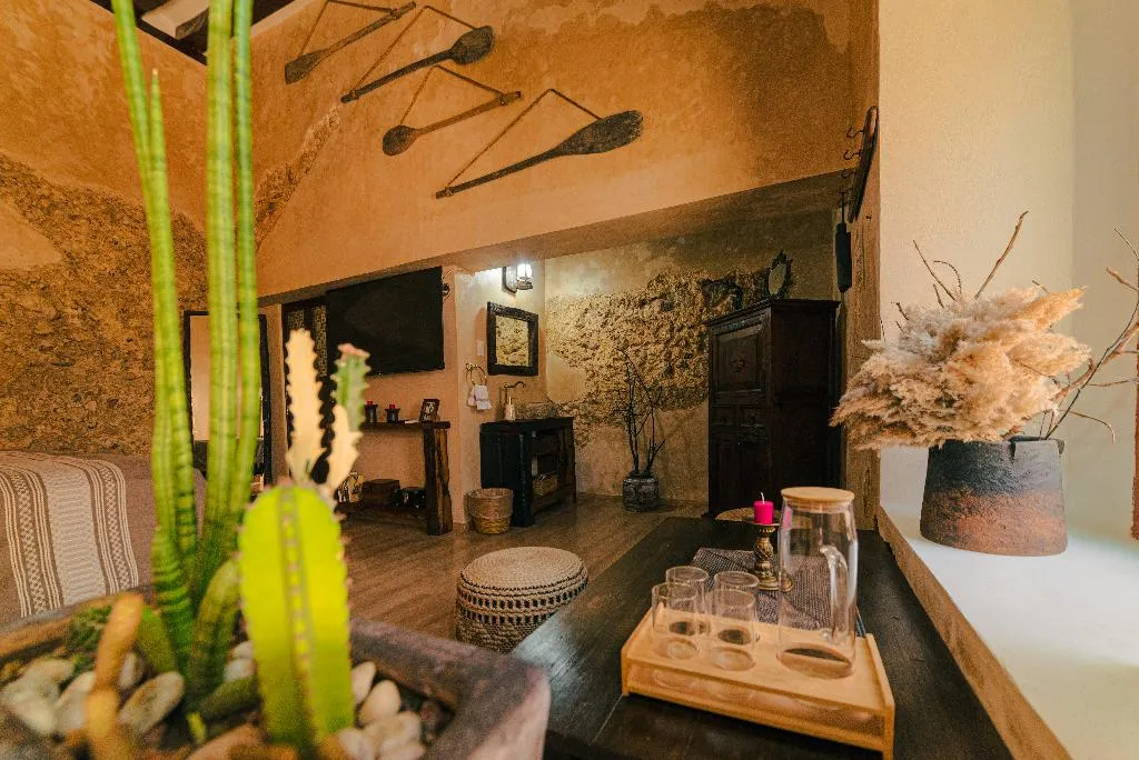 DOUBLE DELUXE ONE BED Room, Hotel Boutique Casa Lanz Xvii, Cancun Area