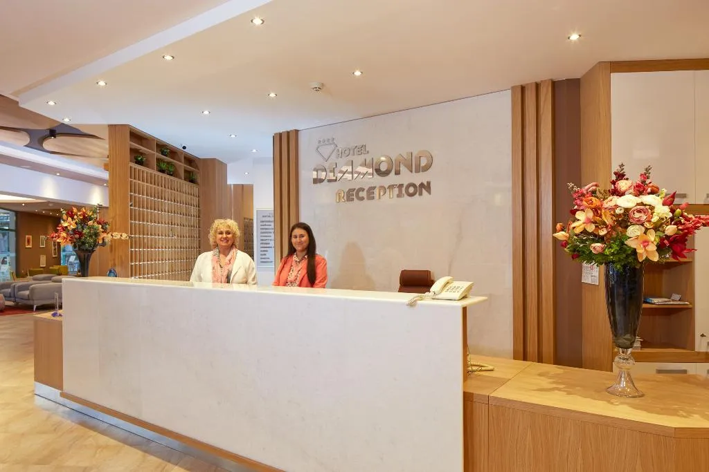 Lobby, Diamond Hotel, Bourgas