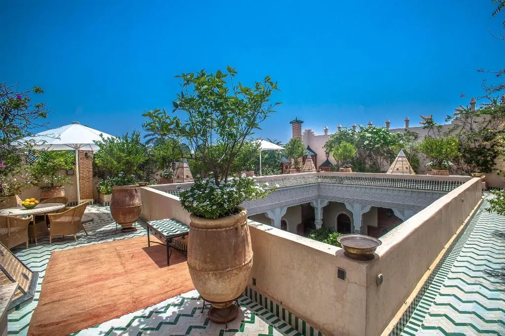 Terrace, Riad Laurence Olivier, Marrakech