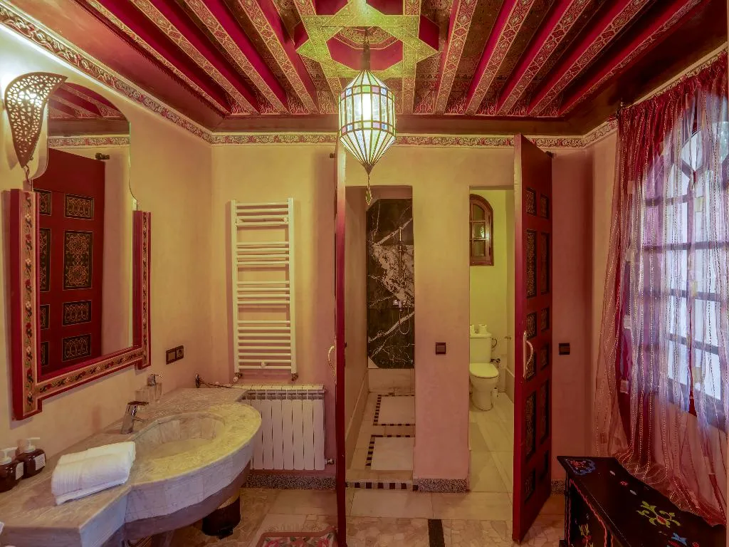 SUITE TWO BEDROOMS ONE BATHROOM Room, Riad Cle De Sol, Marrakech
