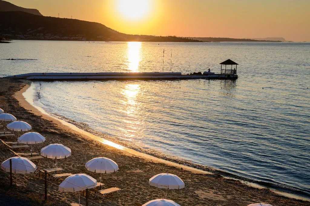 Beach, Alexander Beach Hotel & Village Resort, Crete