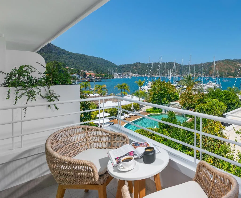 DOUBLE SEA VIEW Room, Yacht Classic Hotel, Dalaman