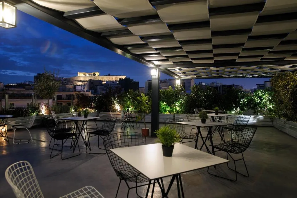 Terrace, B4B Athens Signature Hotel, Athens