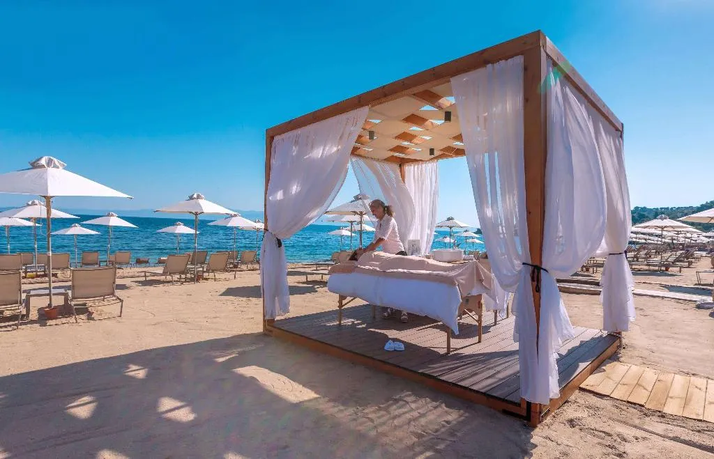 Beach, Miraggio Thermal Spa Resort, Halkidiki
