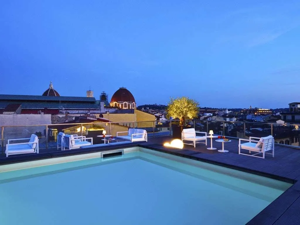 Pool, Hotel Glance In Florence, Florence