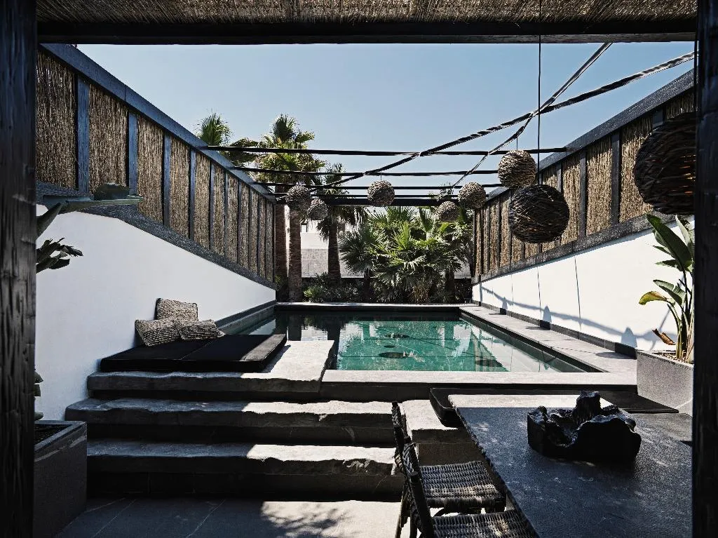JUNIOR SUITE WITH PRIVATE POOL Room, Myconian O Hotel - Adults Only, Mykonos