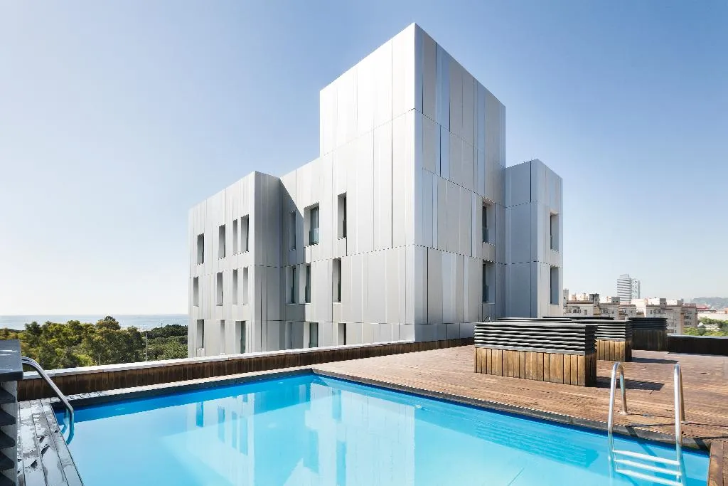 Pool, Lugaris Beach Apartments, Barcelona