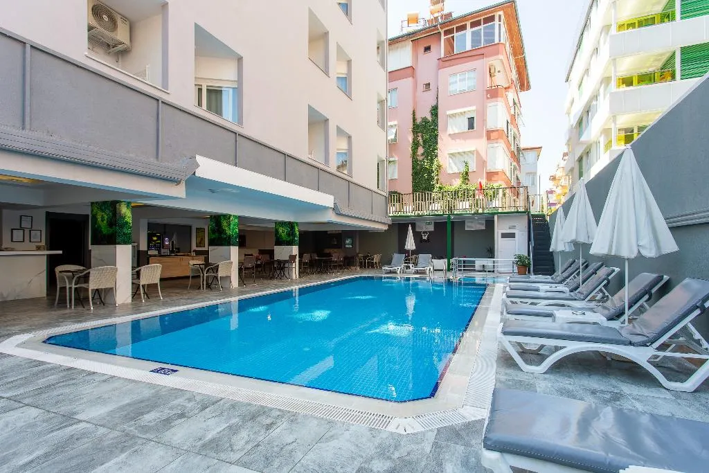Pool, Aslan City Kleopatra Hotel, Antalya