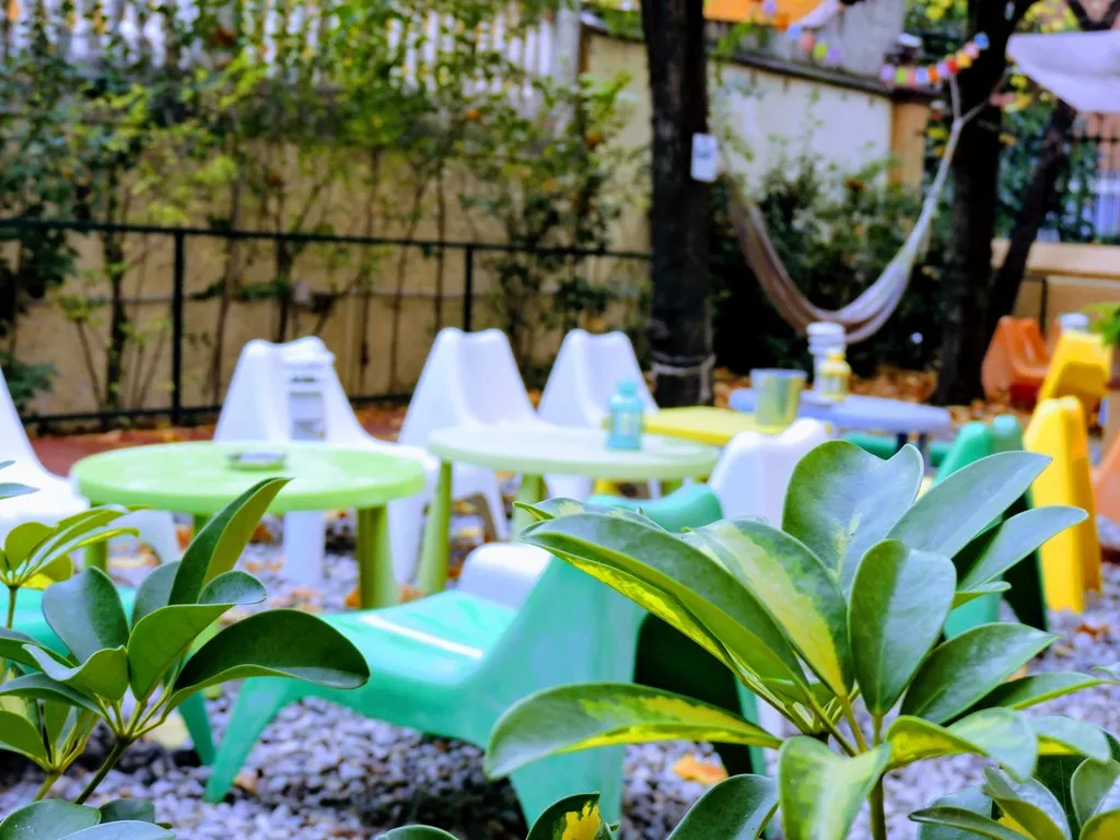 Terrace, Garden House Hostel Barcelona by Feetup Hostels, Barcelona