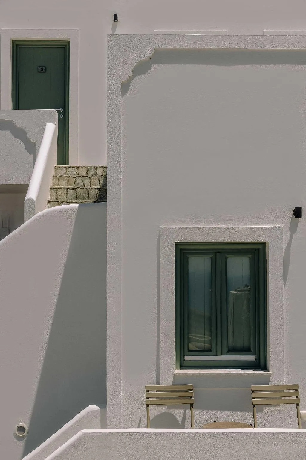 TRIPLE PARTIAL SEA VIEW Room, Agave Santorini Design Boutique Hotel, Santorini