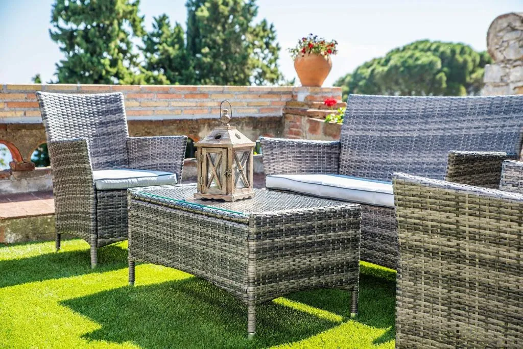 Terrace, Villa Fiorita, Taormina