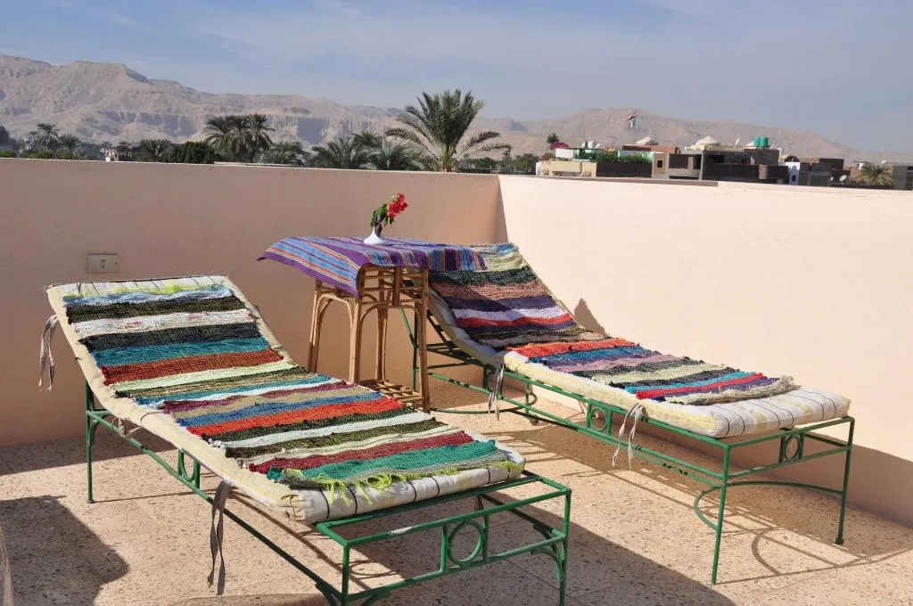 Terrace, Amon Hotel, Luxor