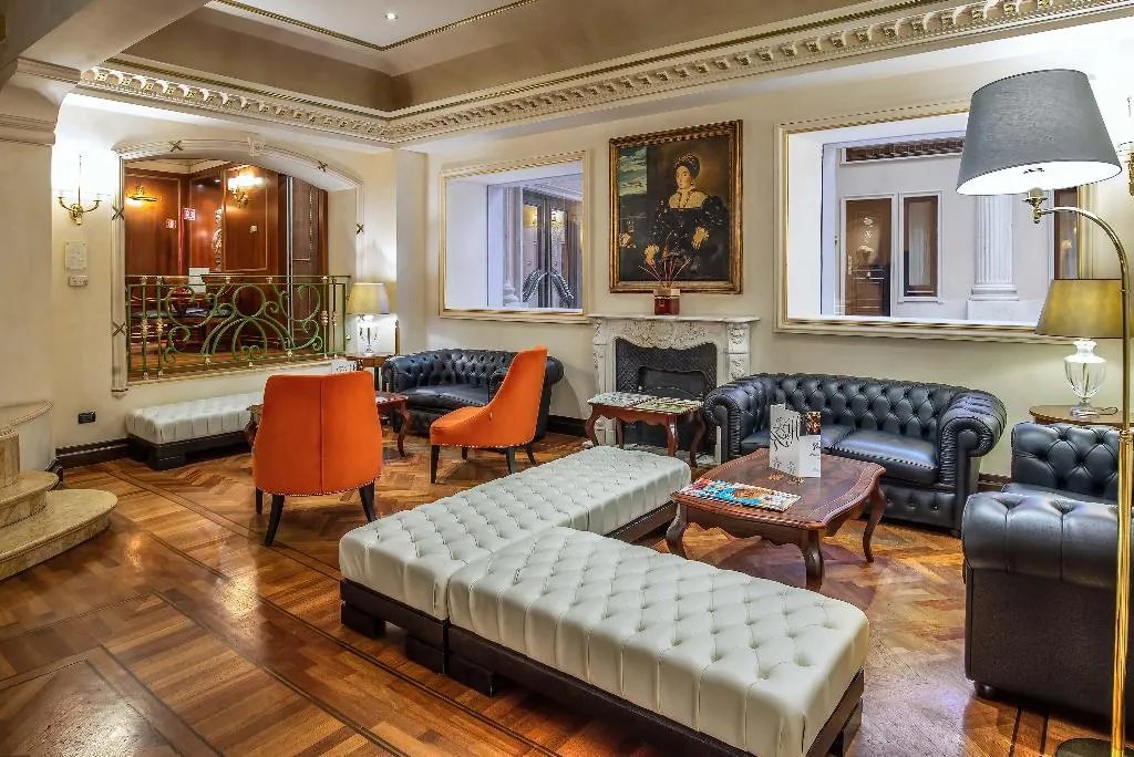 Lobby, River Palace Hotel, Rome