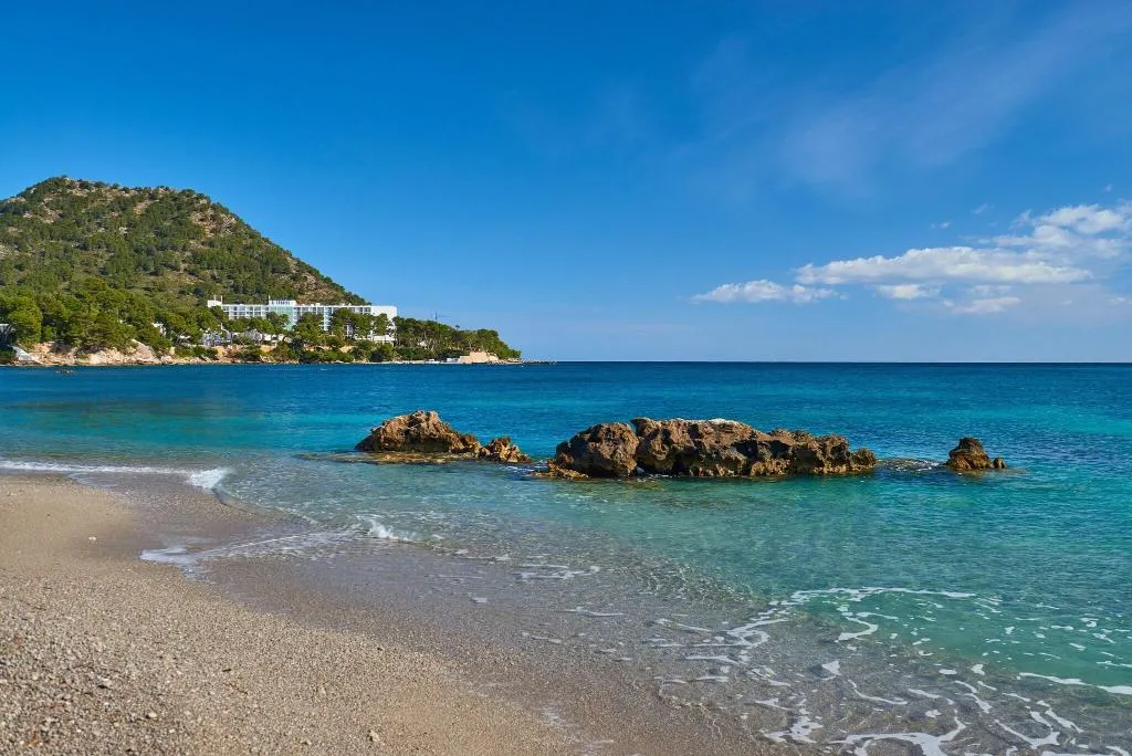 Beach, Hipotels Eurotel Punta Rotja, Majorca