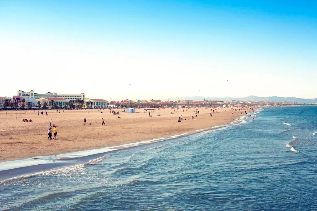 Beach, Hotel Albufera, Valencia