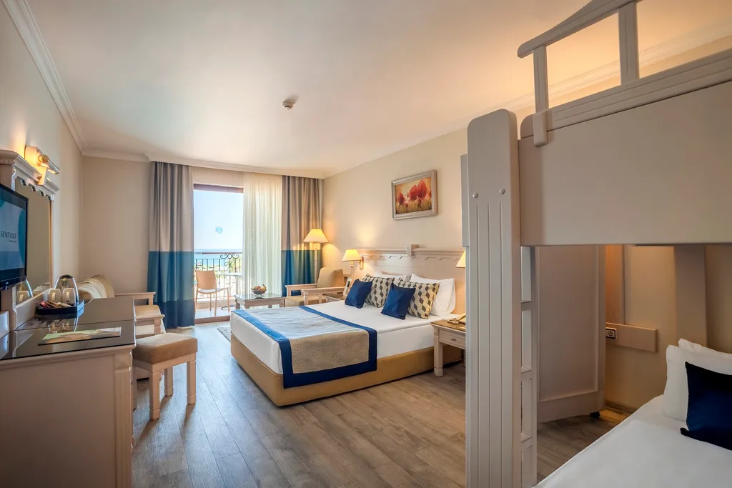 FAMILY ROOM BUNK BED Room, Hotel Turan Prince Ex. Sentido Turan Prince, Antalya