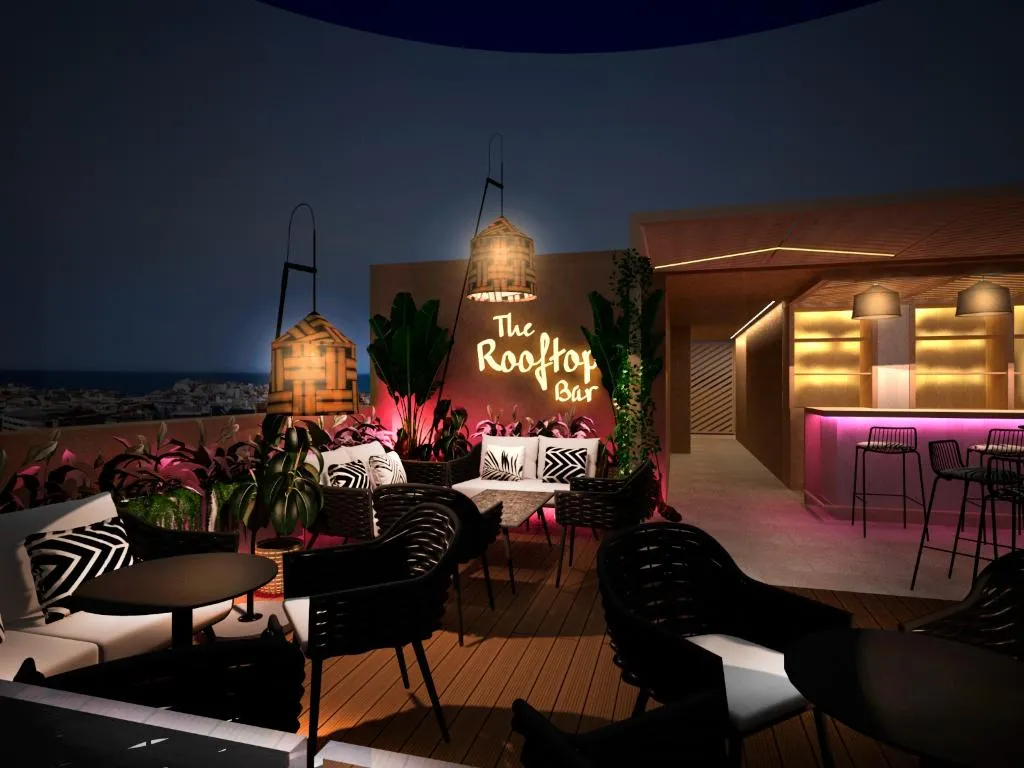 Terrace, Primavera Park Hotel, Costa Blanca