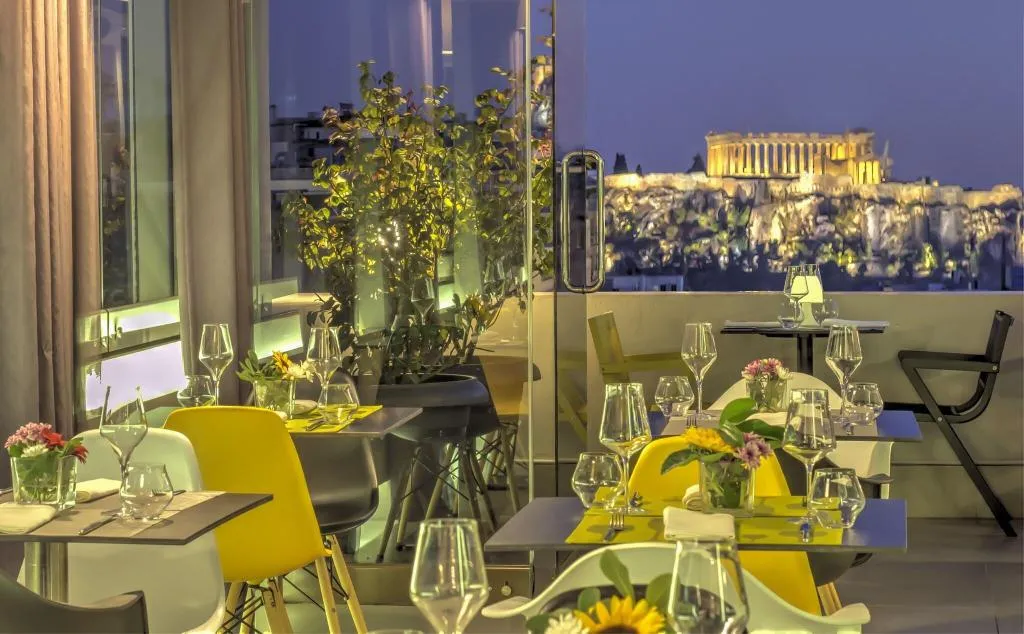 Restaurant, Polis Grand Hotel, Athens