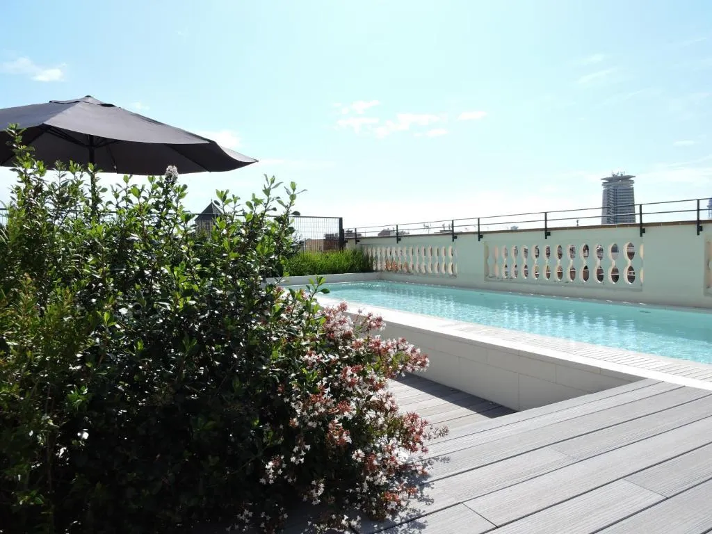 Terrace, Raval House, Barcelona