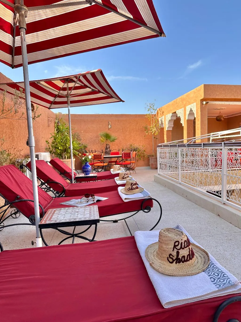 Terrace, Riad Shaden, Marrakech