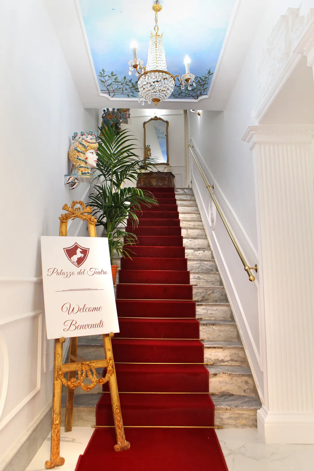 Lobby, B&B Palazzo del Teatro, Catania