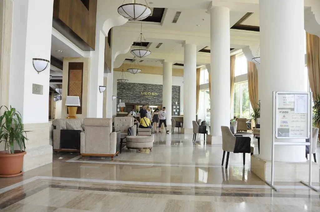 Lobby, Meder Resort Hotel, Antalya