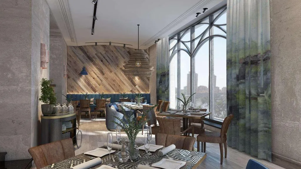 Restaurant, Fairmont Nile City, Cairo