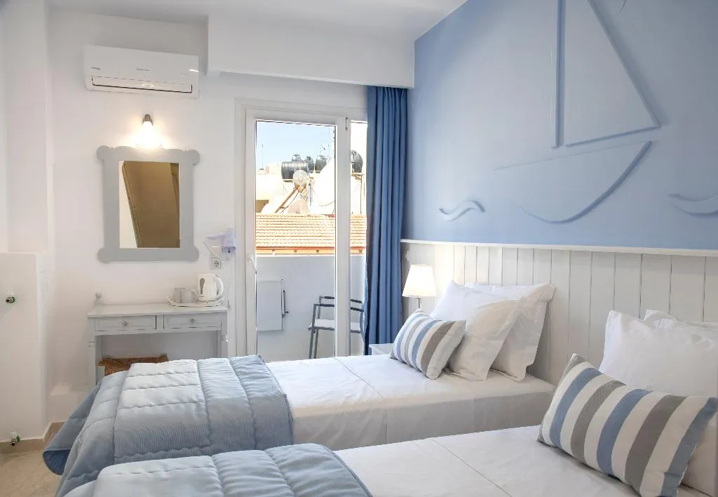 Double or Twin CLASSIC POOL VIEW Room, Naiades Marina Hotel, Crete