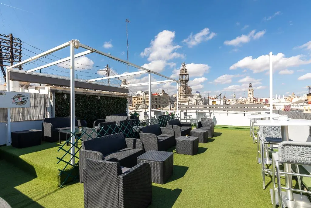 Terrace, Sweet Hotel Continental, Valencia