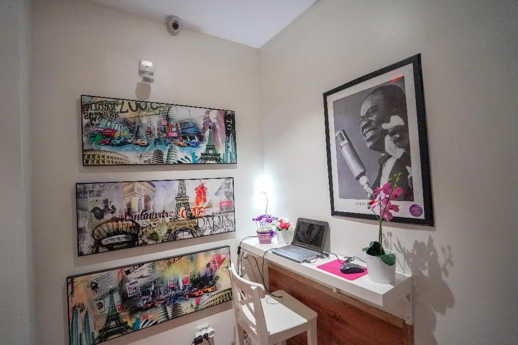 Lobby, Hostal Art, Madrid