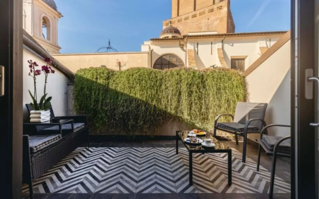 SUITE WITH TERRACE Room, Roma Luxus Hotel, Rome