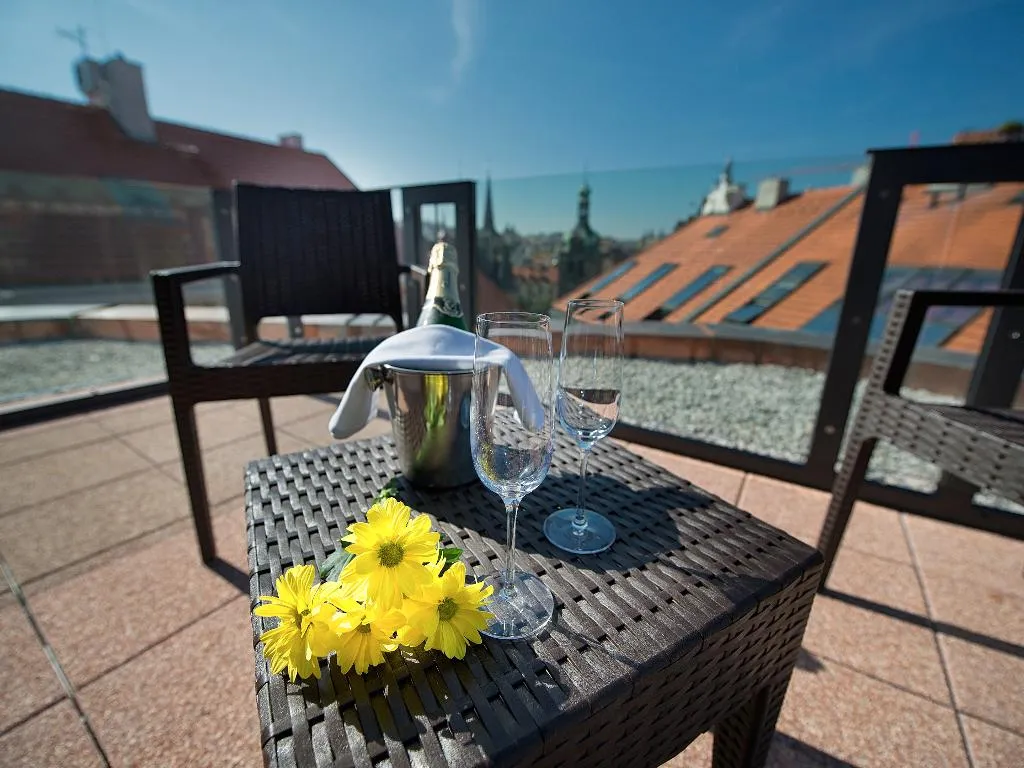 DOUBLE WITH BALCONY Room, EA Hotel Embassy Prague, Prague