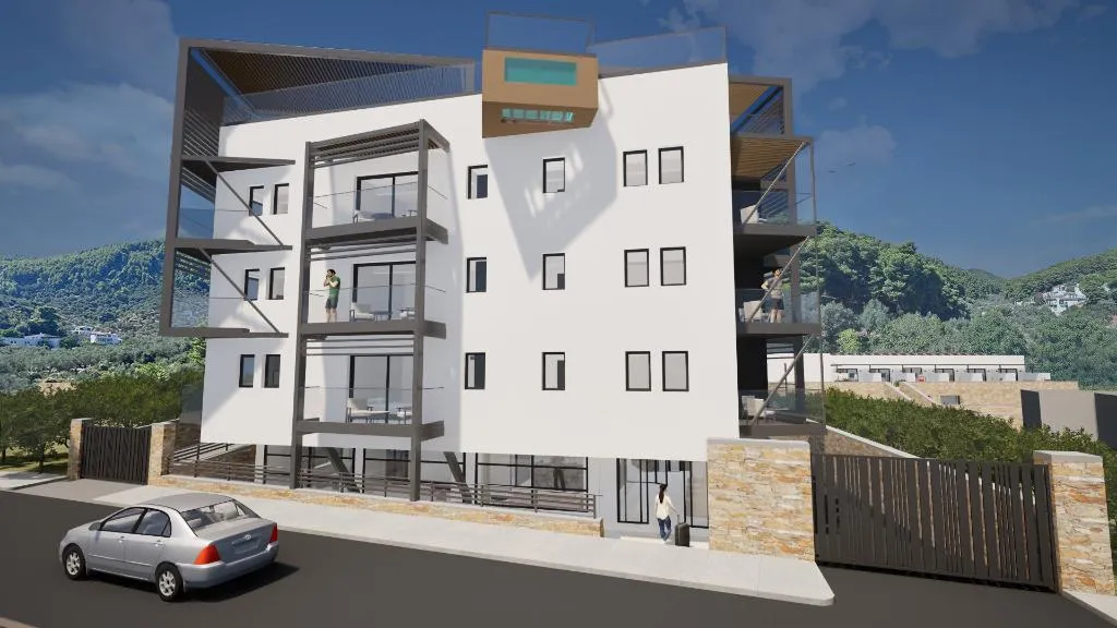 General view, Aether Hotel, Skiathos