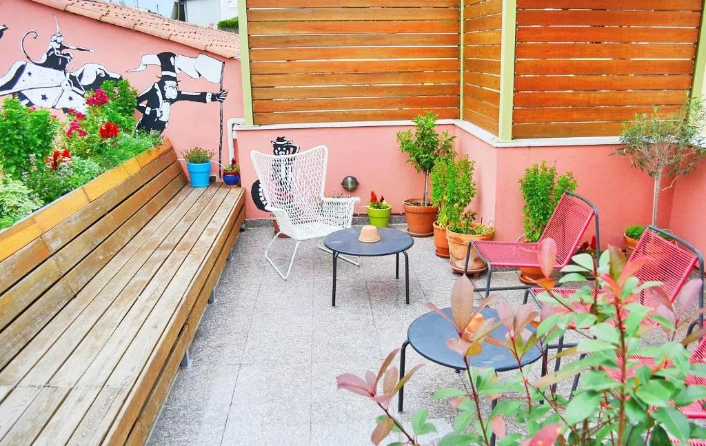 Terrace, City Circus Athens - Hostel, Athens