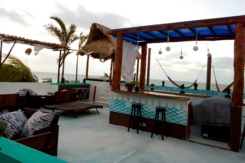Terrace, Villas Tiburon Beach Front, Cancun Area