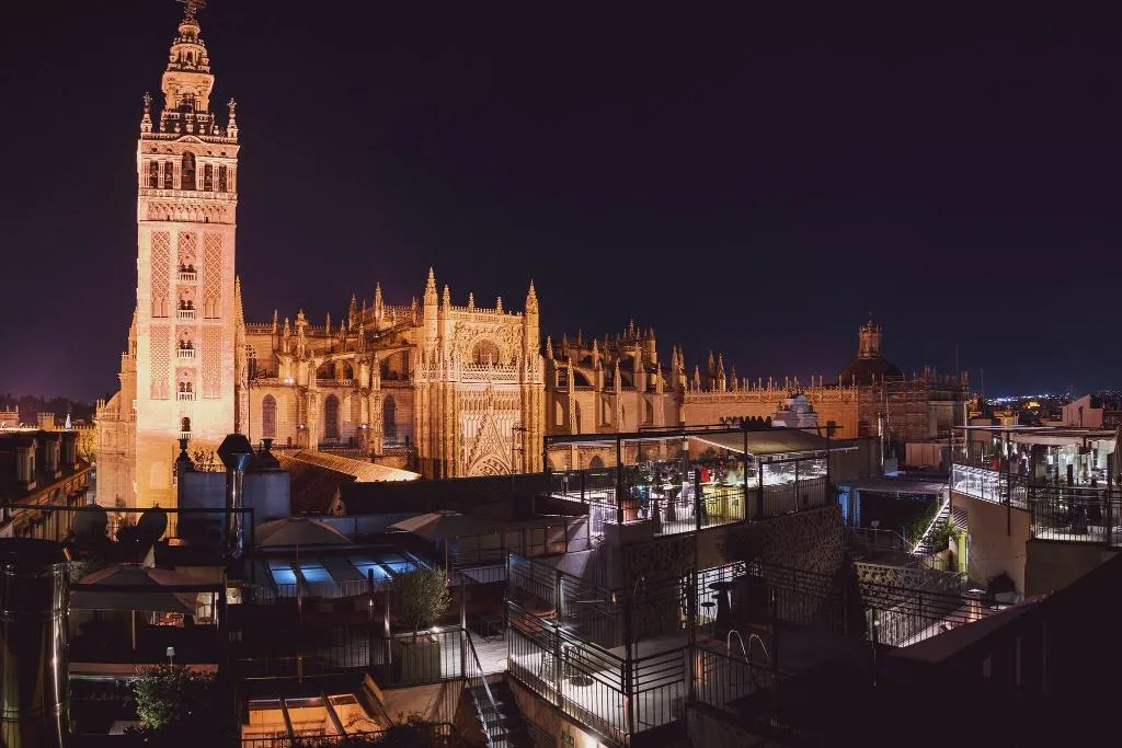 Terrace, Mercer EME Catedral Hotel, Seville