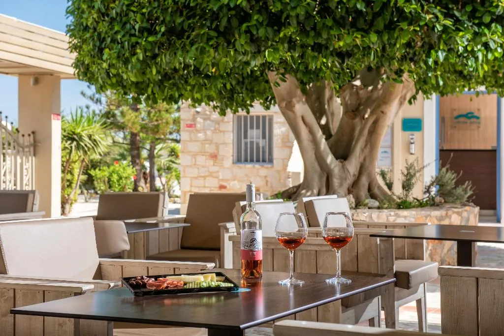 Terrace, Lofos Apartments, Crete
