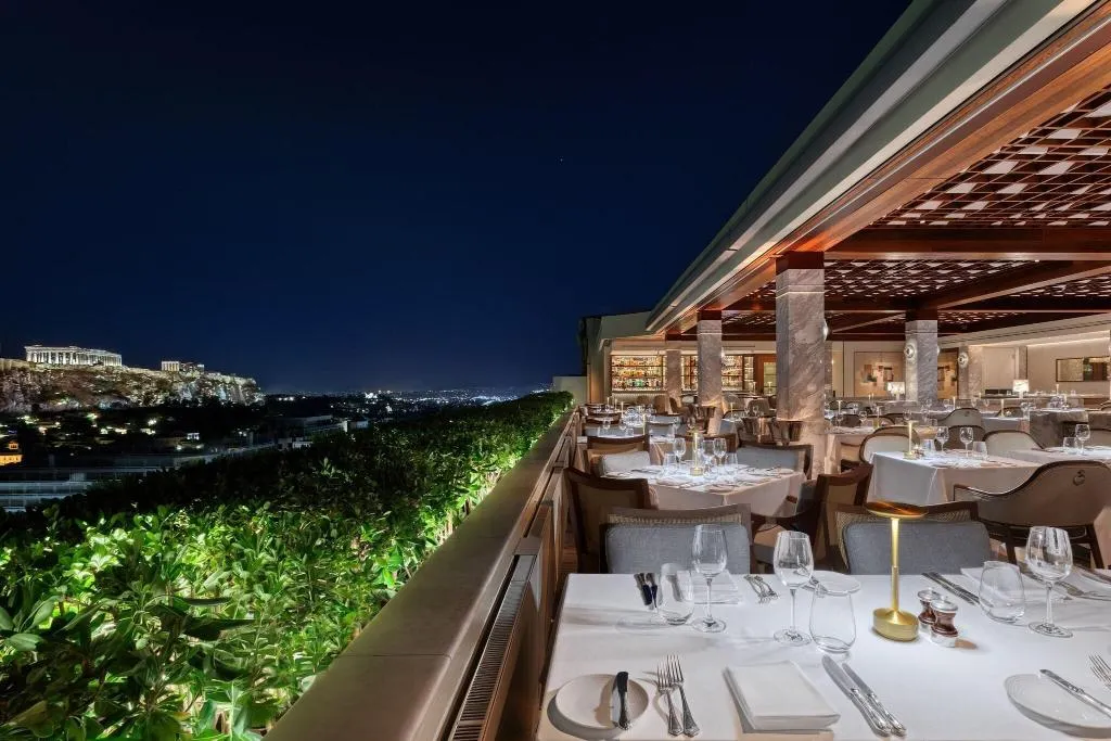 Restaurant, Grande Bretagne, A Luxury Collection Hotel, Athens