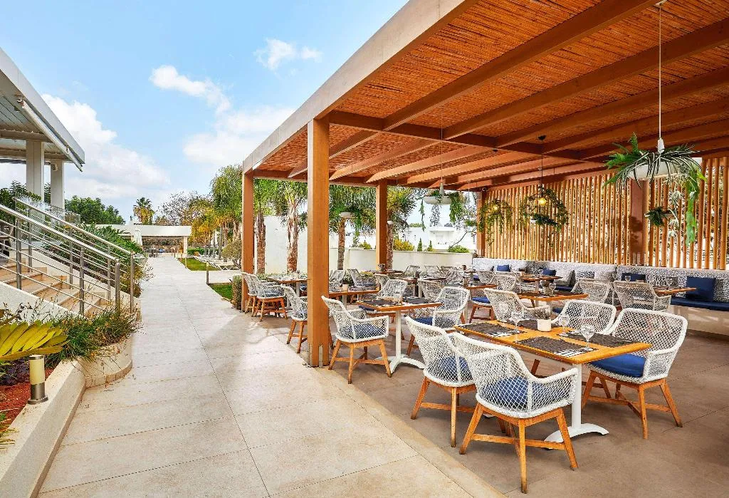 Restaurant, COOEE Kyknos Beach Hotel & Bungalows, Crete