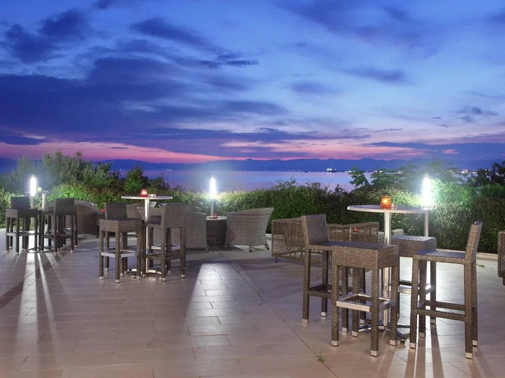 Terrace, Messinian Bay Hotel, Kalamata