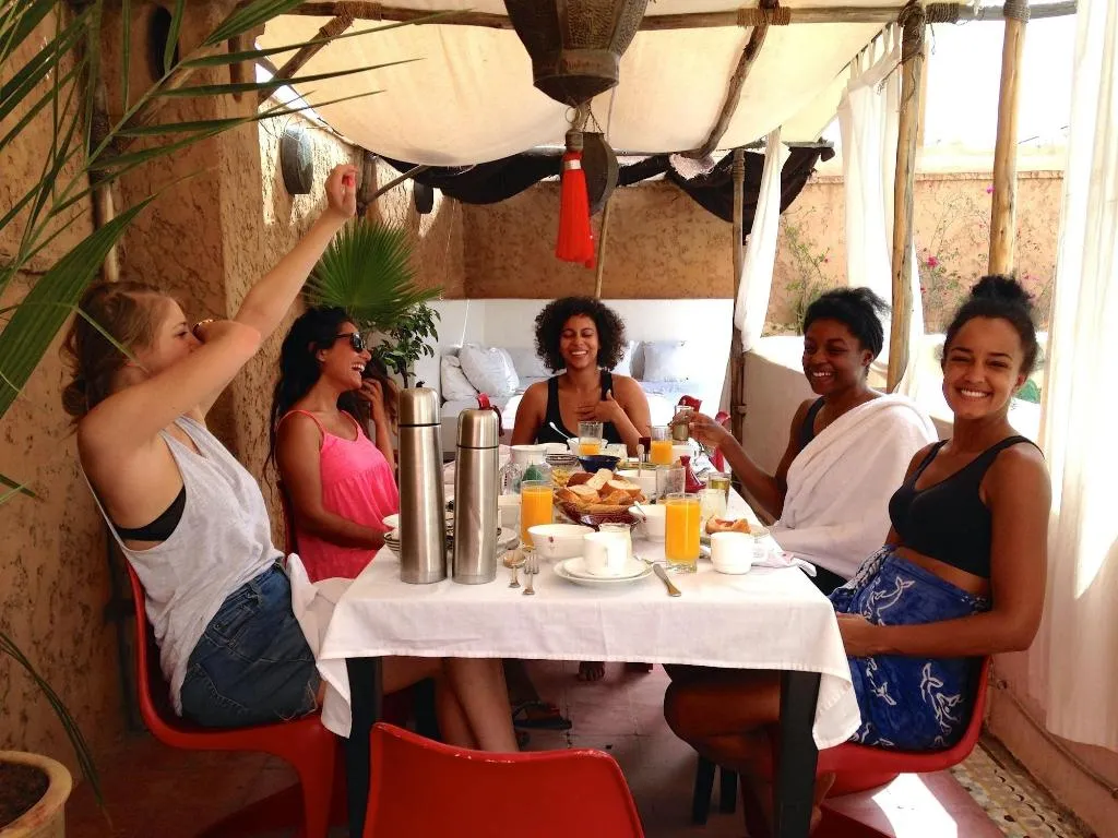 Restaurant, Riad Tizwa, Marrakech