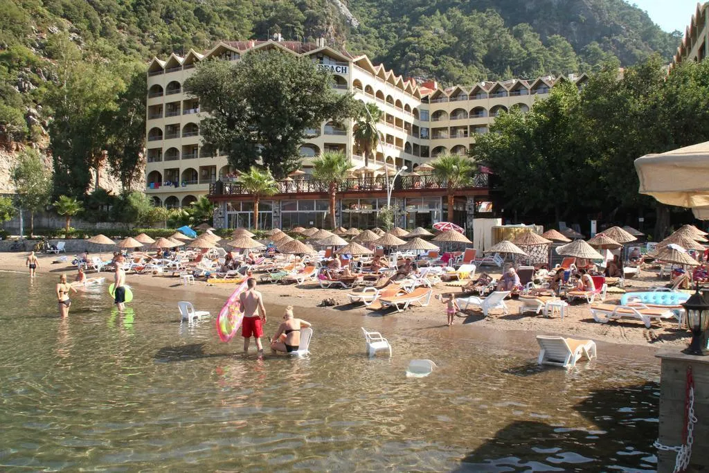 General view, Gölmar Beach, Dalaman