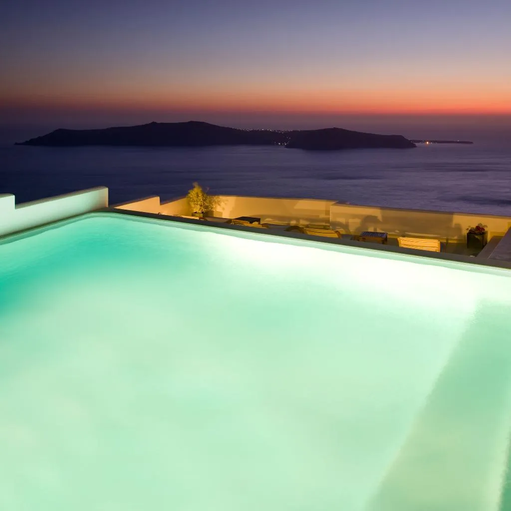 Pool, Gold Suites, Santorini