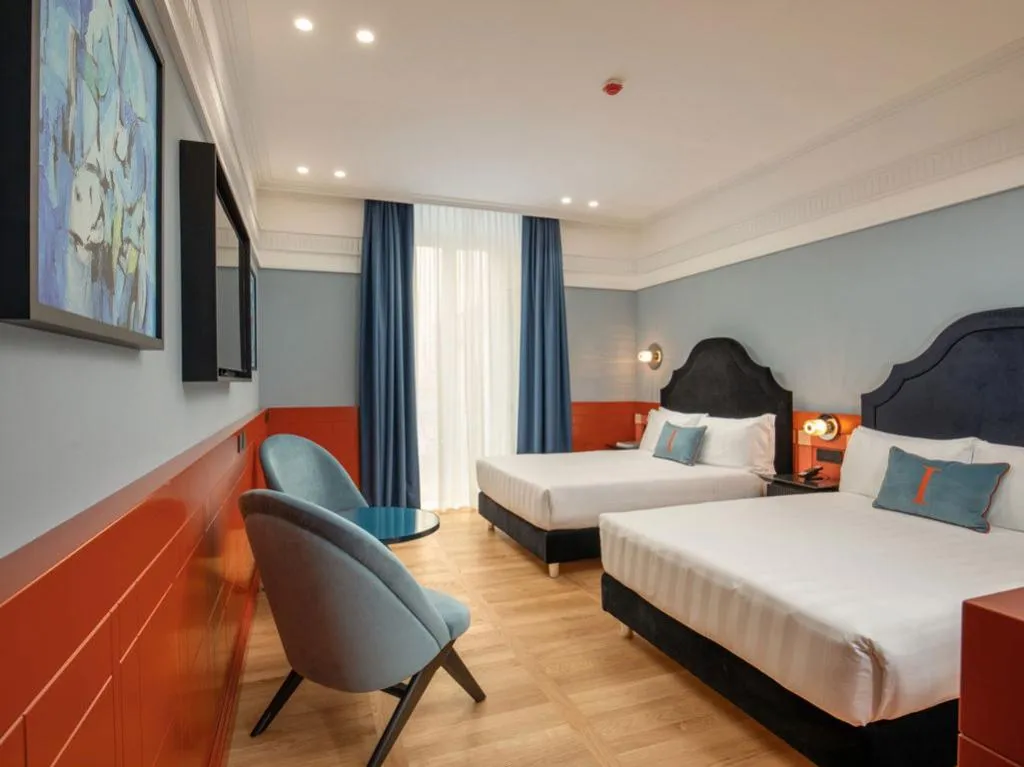 SUITE TWO DOUBLE BEDS Room, The Independent Hotel, Rome