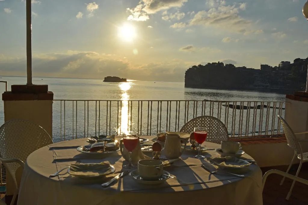 Restaurant, Lido Mediterranee, Taormina