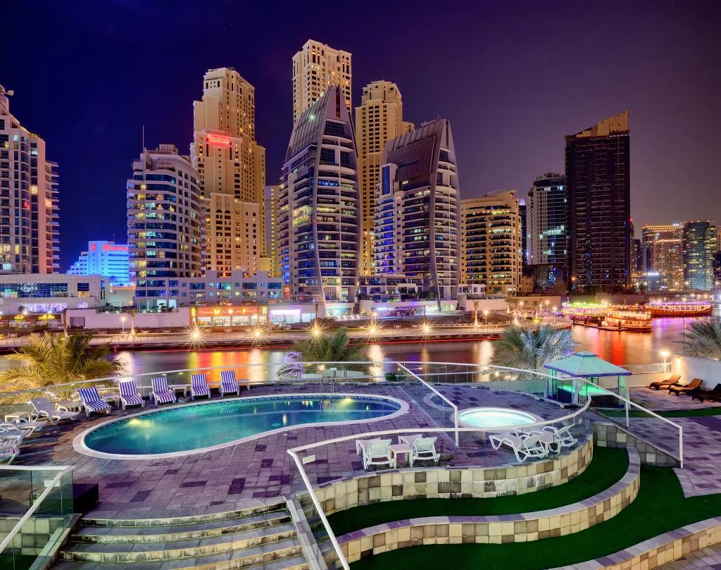Pool, Pearl Marina Hotel Apartments, Dubai